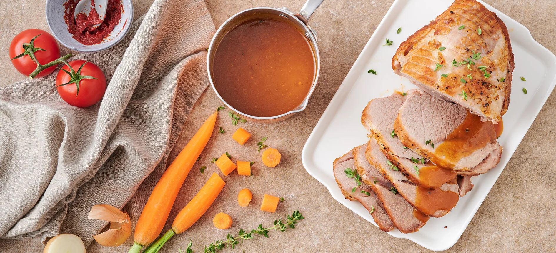 Rollbraten im Bratschlauch: Saftig & Einfach Zubereiten