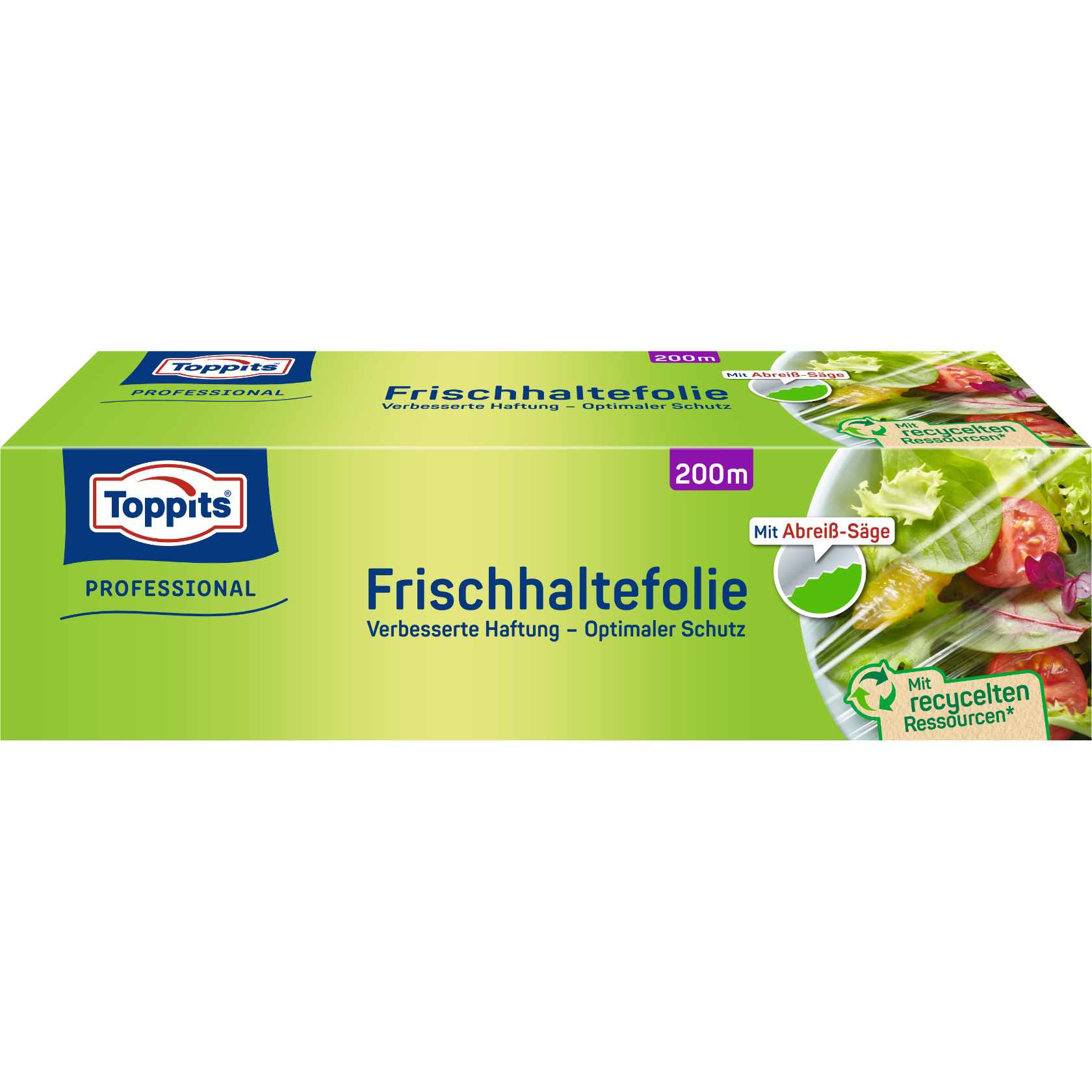 Toppits Professional Frischhaltefolie 200m Verpackung Vorderseite