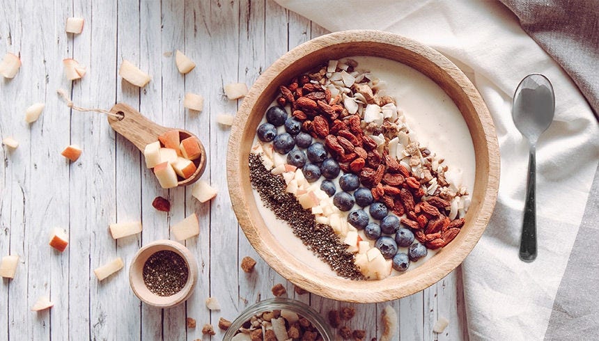 Gesundes Frühstück: SuperBowl