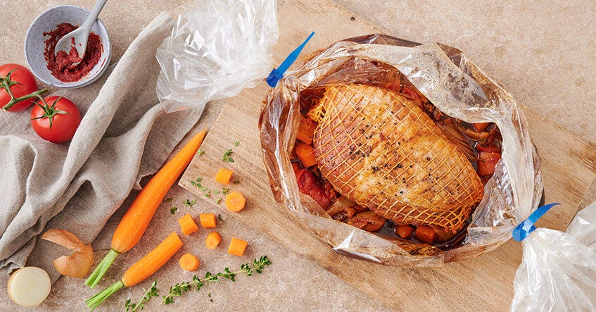 Rollbraten im Bratschlauch: Saftig & Einfach Zubereiten