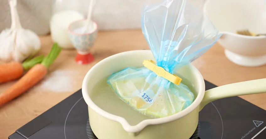 Eierstich im Gefrierbeutel: Einfaches Rezept für klare Suppen