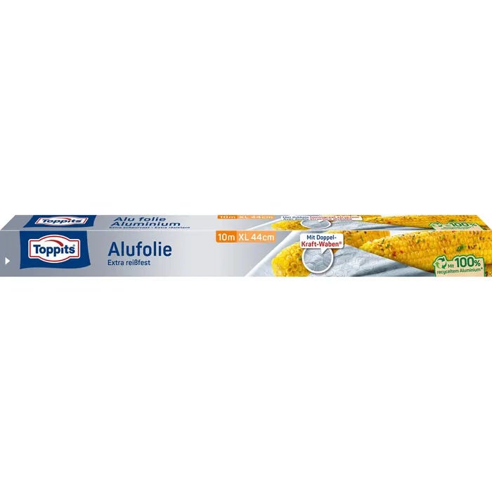 Toppits Alufolie XL 44cm DE Verpackung Vorderseite