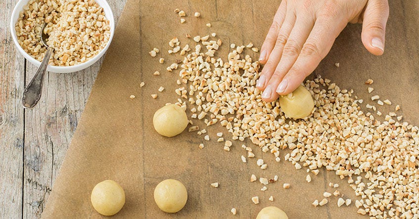 Nussknöpfchen: Das einfache Rezept für Weihnachten