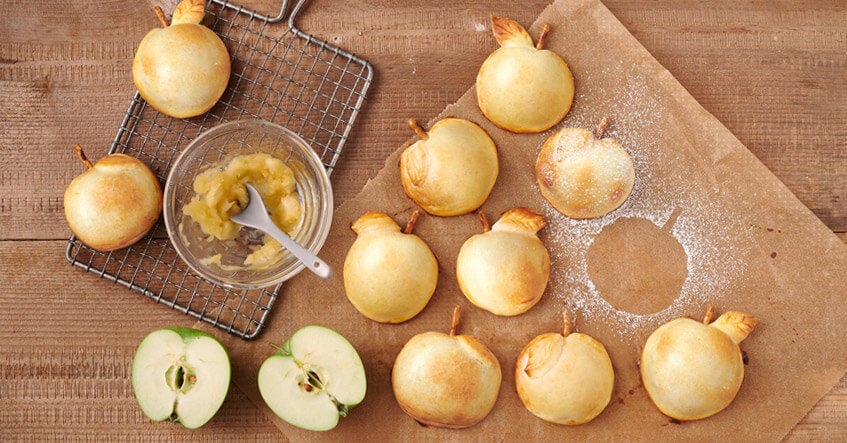 Knusprige Apfeltaschen – fruchtiges Gebäck mit Zimt und Blätterteig
