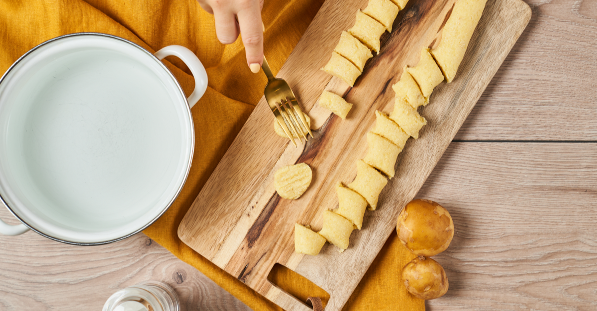 Italienischer Klassiker: Gnocchi aus übrig gebliebenen Kartoffeln