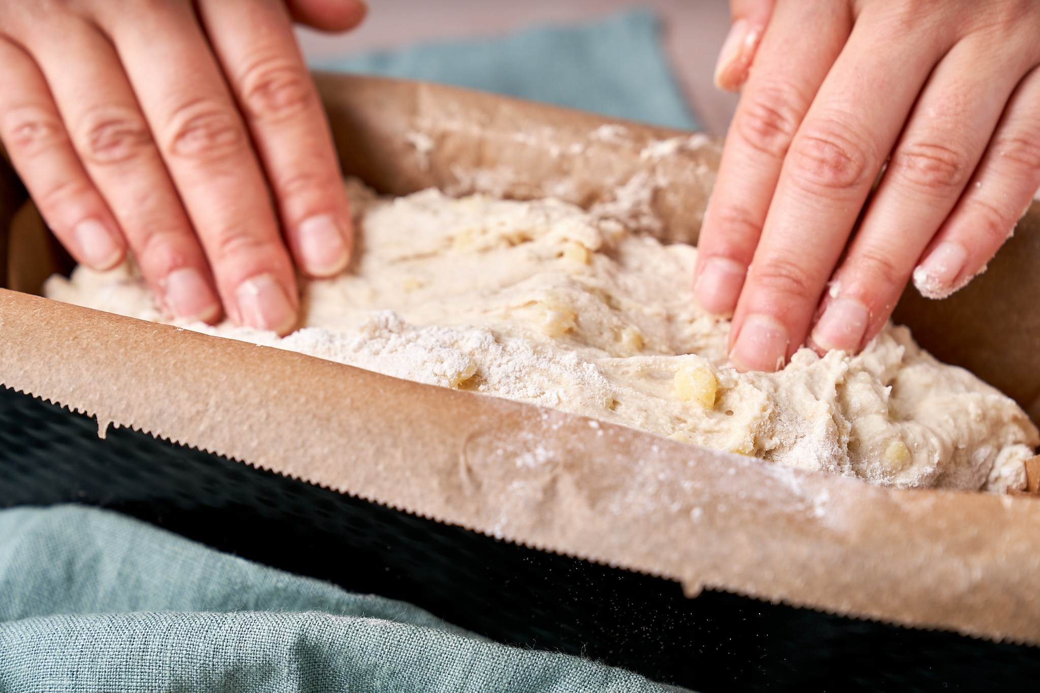 Saftiges Kartoffelbrot backen: Gekochte Kartoffeln verwerten
