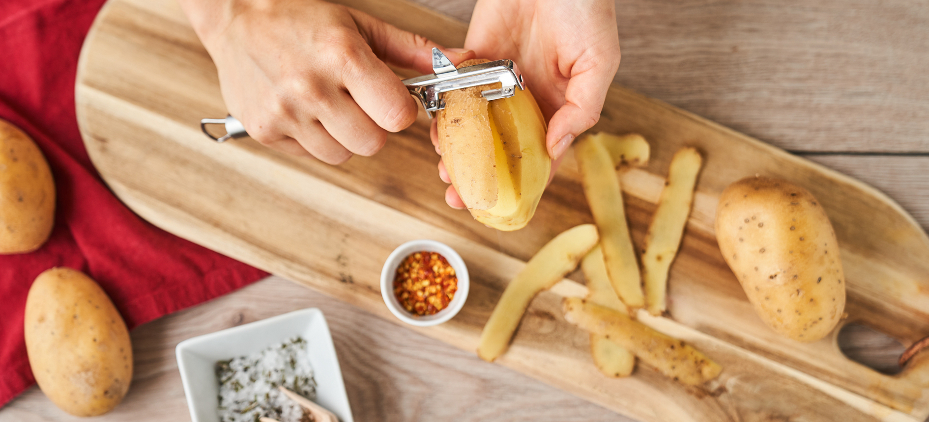 Chips aus Kartoffelschalen: Dein Zero-Waste Snack