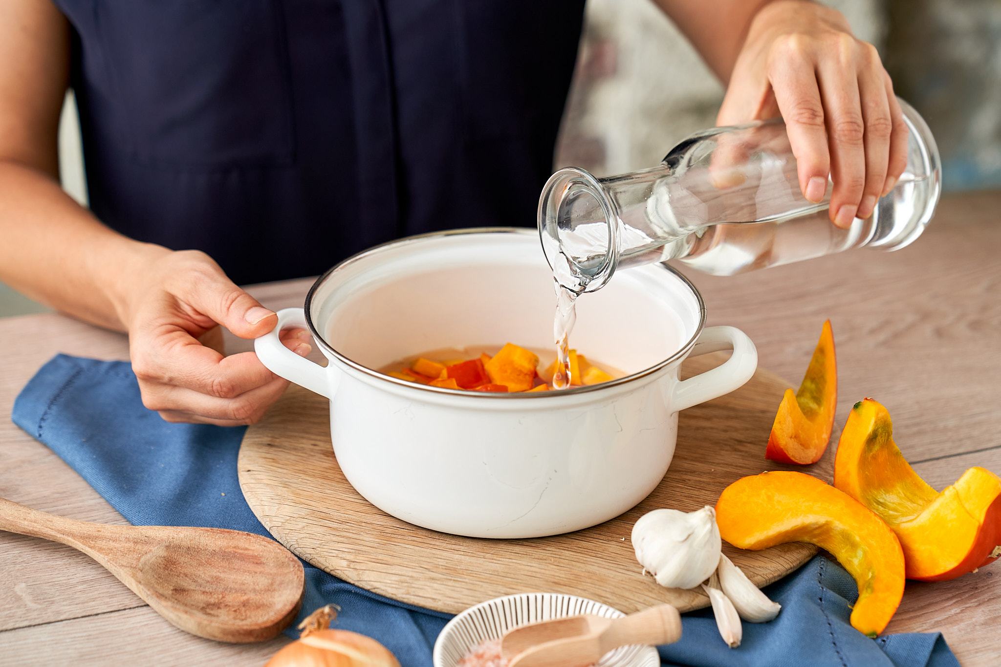 Kürbissuppe mit Twist – herbstlich, cremig und raffiniert aufgepeppt