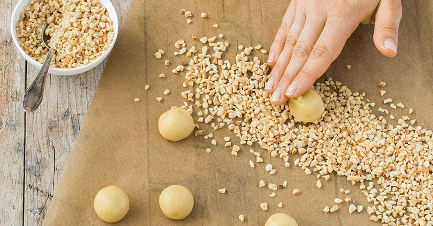 Nussknöpfchen: Das einfache Rezept für Weihnachten