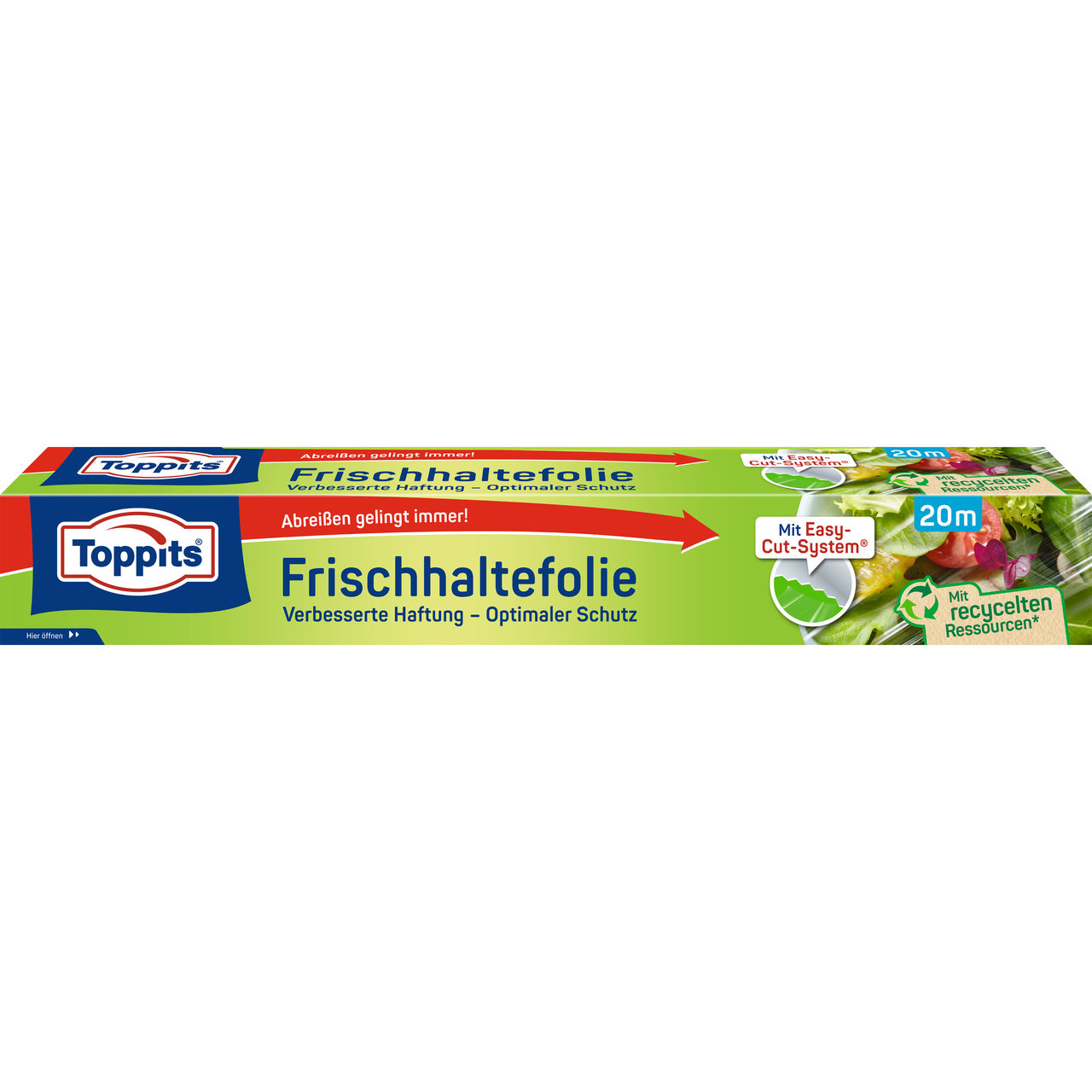 Toppits Frischhaltefolie 20m Verpackung Vorderseite