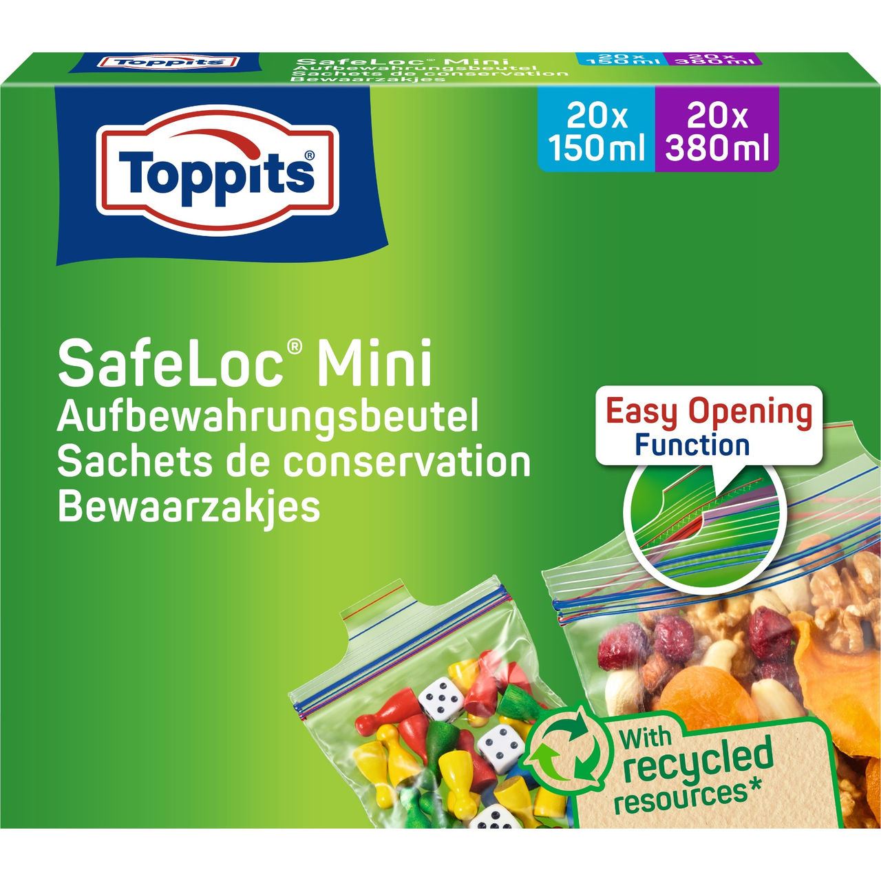 Verpackung SafeLoc Mini Beutel