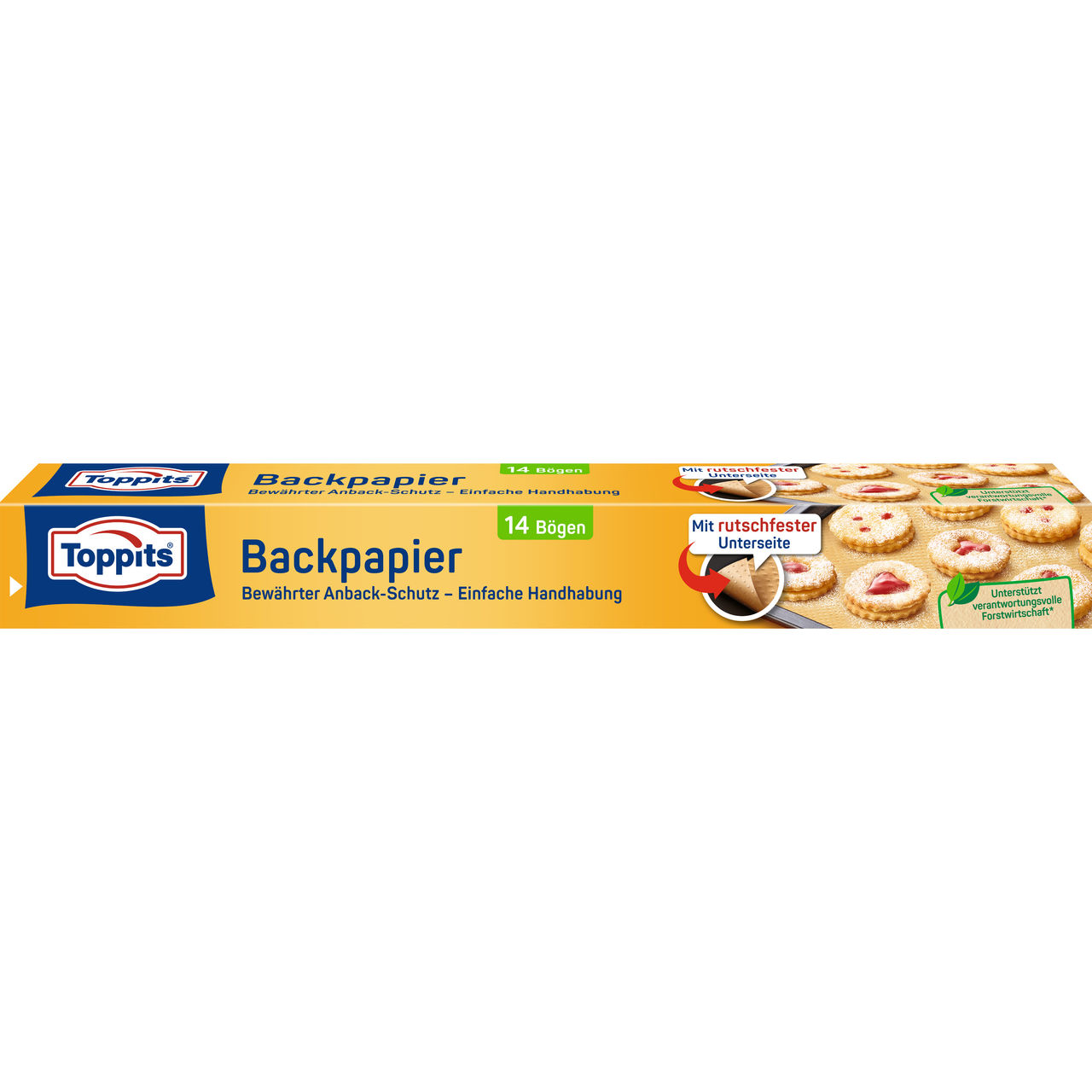 Toppits Backpapier Bögen 14 Bögen Verpackungsvorderseite