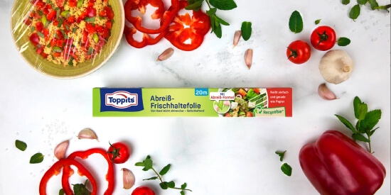 Toppits® Abreiß-Frischhaltefolie