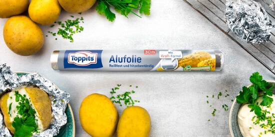 Toppits® Alufolie