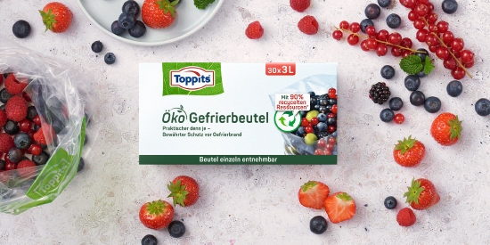 Toppits® Öko Gefrierbeutel